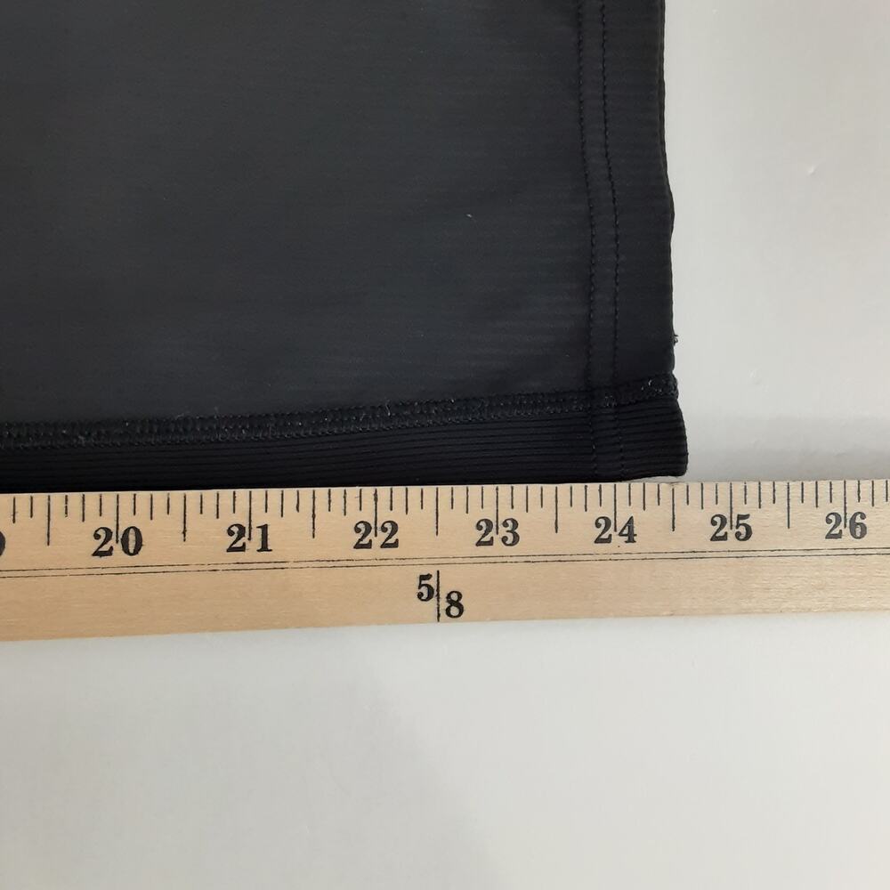 Lululemon Dance Studio Mid Rise Cropped Pants Black Womens 12 - Picture 10 of 11